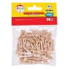 Mileo Ahşap Mandal 25 MM Naturel 1826