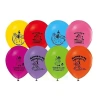 Nedi Balon Baskılı Sünnetime Hoşgeldiniz Karışık 100 LÜ NPM-72112
