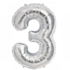 Nedi Balon Folyo 40 Rakam Gümüş 3 10764