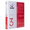 Önder Sunum Klasörü 4 Halkalı 30 MM A4 Beyaz 2013-5