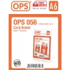 Ops Kart Tutucu Dikey A6 DP 056