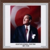 Panda Atatürk Posteri Mdf Çerçeveli 50x70