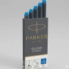 Parker Dolma Kalem Kartuşu Quink 5 Li Yıkanabilir Mavi