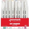 Penmark Markers Art Brush Kalem 48 Li Set