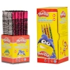 Play-Doh Kurşun Kalem Zebra Desenli Yuvarlak 72 Li Stand Play-KK010