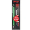 Rotring Okul Seti Visuclick Versatil/Min Silgi 0.5 MM Yeşil RO-VK05-Yeşil