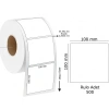 Tanex Barkod Etiketi Termal Eco 100x100 MM 40 MM Çap 500 LÜ 1 Lİ