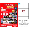 Tanex Laser Etiket 100 YP 105x46 Laser-Copy-Inkjet TW-2512