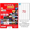Tanex Laser Etiket 100 YP 40x20 Laser-Copy-Inkjet TW-2270