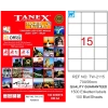 Tanex Laser Etiket 100 YP 70x56 Laser-Copy-Inkjet TW-2115