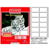 Tanex Sürekli Form Etiket 1250 Lİ 35x97 TN 0017