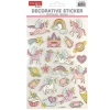 Tanex Yaldızlı Unicorn Serisi Puffy Etiketi Tnx-25369