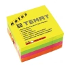 Temat Yapışkanlı Not Kağıdı Küp Fosforlu Renk 75x75 MM