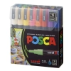 Uni-Ball Posca 0.9-1.3 Su Bazlı Boyama Markörü 16 Lı PC-3M/16C