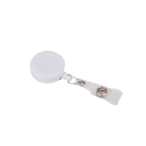 3A Yoyo Klipsli Plastik Yuvarlak Beyaz 1429