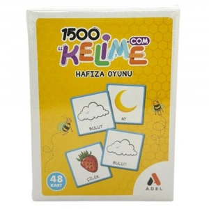 Adel 1.500 Kelime- Hafıza Oyunu 48’Li 2013000575000