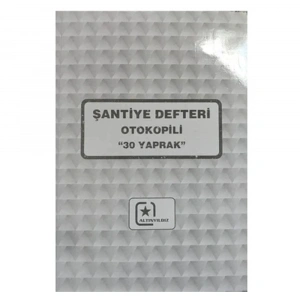 Altınyıldız Şantiye Defteri Aylık Otokopili 3. Nüsna