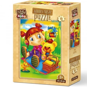 Art Puzzle 16 Parça Misafir Kuş 5855