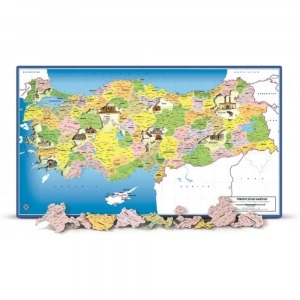 Art Puzzle 81 Parça Frame Türkiye Siyasi Haritası 5794