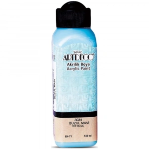 Artdeco Akrilik Boya 140 ML Buzul Mavi 070R-3034