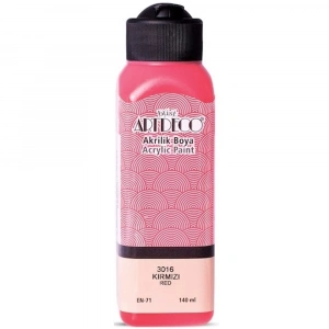 Artdeco Akrilik Boya 140 ML Kırmızı Y-070R-3016