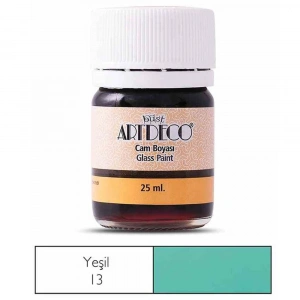 Artdeco Cam Boyası 25 Ml Öğrenci Tipi 13 Yeşil