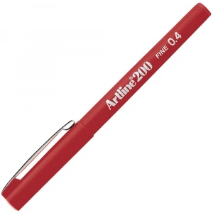 Artline Fineliner 0.4 MM Kırmızı EK-200N