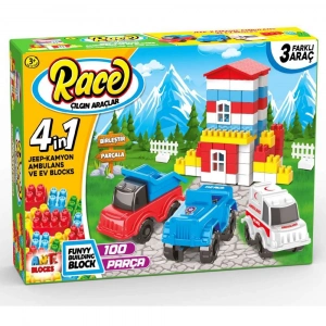 Asya Oyuncak ant blocks 100 Parça City Set ANT011