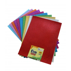 Bafix Eva Simli Yapışkanlı 50x70 10 Renk Karışık