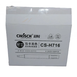Bafix Fosforlu Kalem Kalem Tipi Chosch 8 Renk 8 Lİ Blister CS-H716