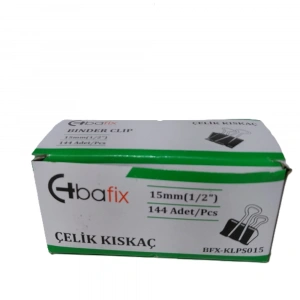 Bafix Kıskaç (Klips) Çelik 15 MM Bfx-Klps015