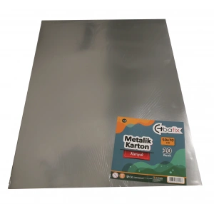 Bafix Metalik Karton 50x70 Cm Karışık Renk