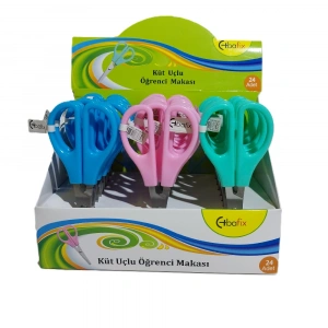 Bafix Okul Makası Küt Uçlu 13,5 Cm BFX-SA3450