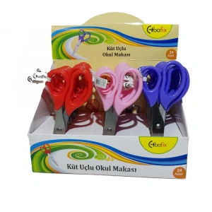 Bafix Okul Makası Küt Uçlu 13,5 Cm BFX-SA6850