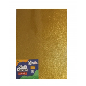 Bafix Simli Karton 50x70 10 Renk Karışık