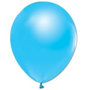 Balonevi Balon 12 Metalik Açık Mavi 12 Li