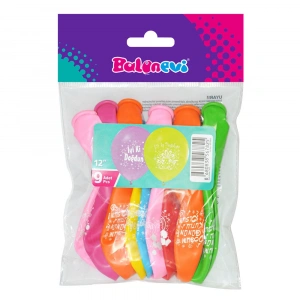 Balonevi Balon Doğum Günü Baskılı 12 9 LU