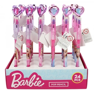 barbie Geçmeli Kalem B-1032 Taşlı Kalp 24/576