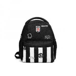 Beşiktaş Anaokulu Çantası Dokuma Etiket Ve Baskı Detaylı 26376