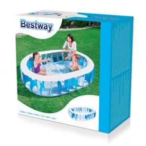 Bestway Havuz Jumbo Kristal 229x152x51 Cm Kzld-Bw54066