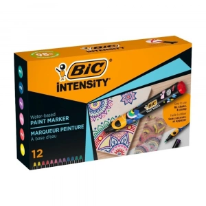 Bic Intensity Paint Marker 12Li Karışık 527426