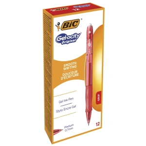 Bic Jel Kalem Basmalı Gelocity Original Kırmızı 12 Li