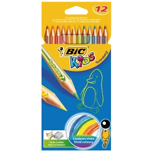 Bic Kuru Boya TropicolorS2 Tam Boy 12 Lİ 832566