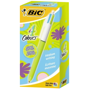 Bic Tükenmez Kalem Fonksiyonlu Fun 1.0 MM 4 Renk 887777