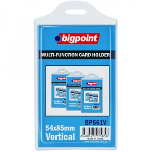 Bigpoint Kart Kabı Çok Amaçlı Soft Dikey 54x85 MM BP661V