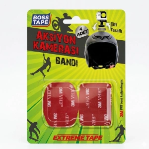 Boss Tape Aksiyon Kamerası Yapıştırma Bandı Bt-09009