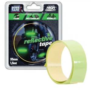 Boss Tape Fosforlu Reflektif Bant Yeşil Bt-09005