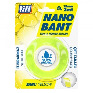 Boss Tape Yeni Sarı Nano Bant Magic Tape (Blister) Bt-01034