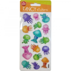 Bu-Bu Damla Stickers Funcy Ahtapot 9x20 BUBU-PUS-7302