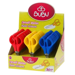 Bu-Bu Öğrenci Makası Cetvelli Bubu-mk0002